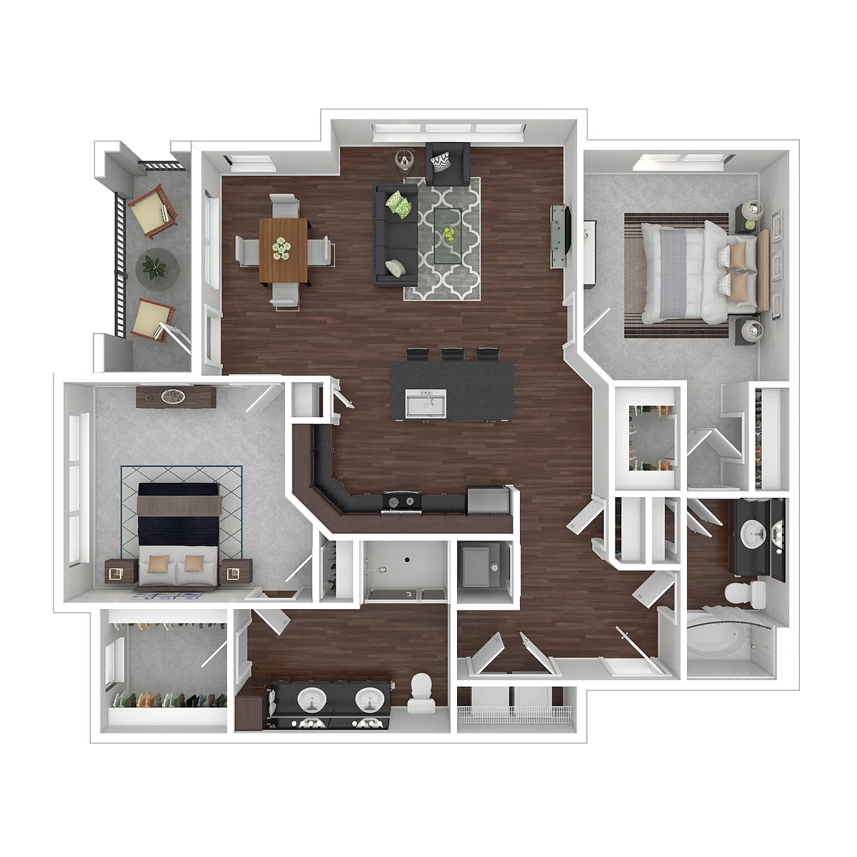 Floor plan Murphy