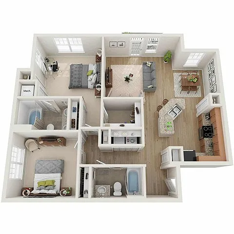 Floor plan Belvedere