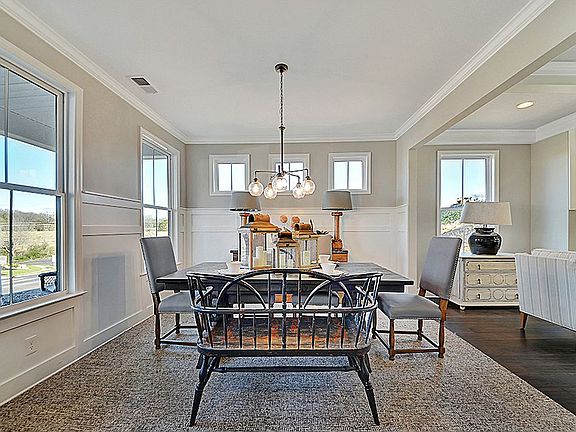 Light Filled Dining Room 
