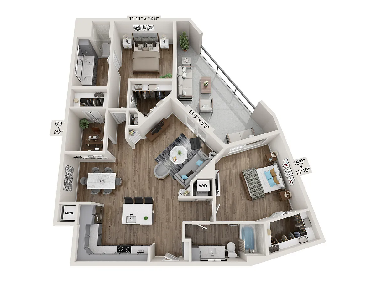Floor plan B4