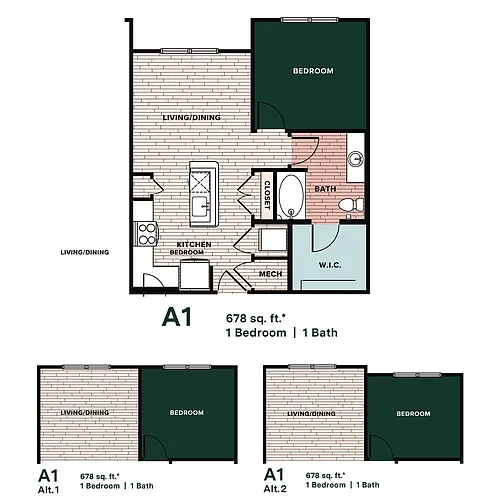 Floor plan A1