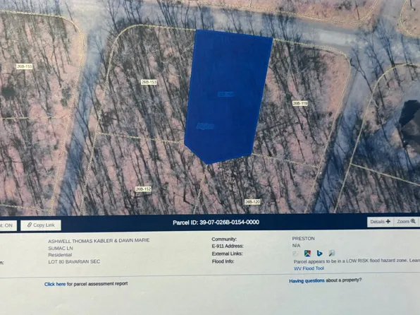 0 Sumac Ln Lot 80, Terra Alta, WV 26764