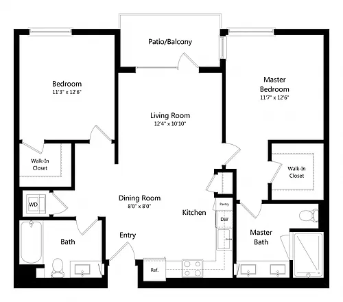 Floor plan B1