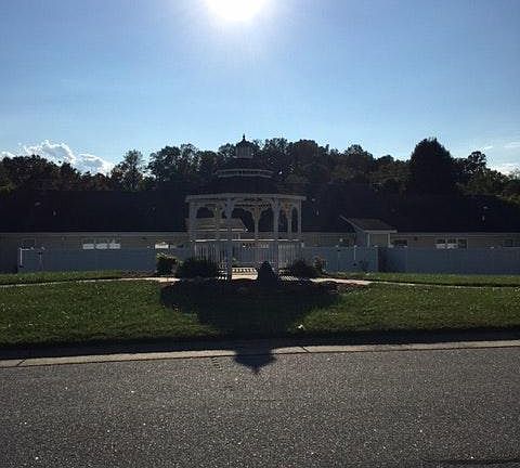 View from front porch - Gazebo