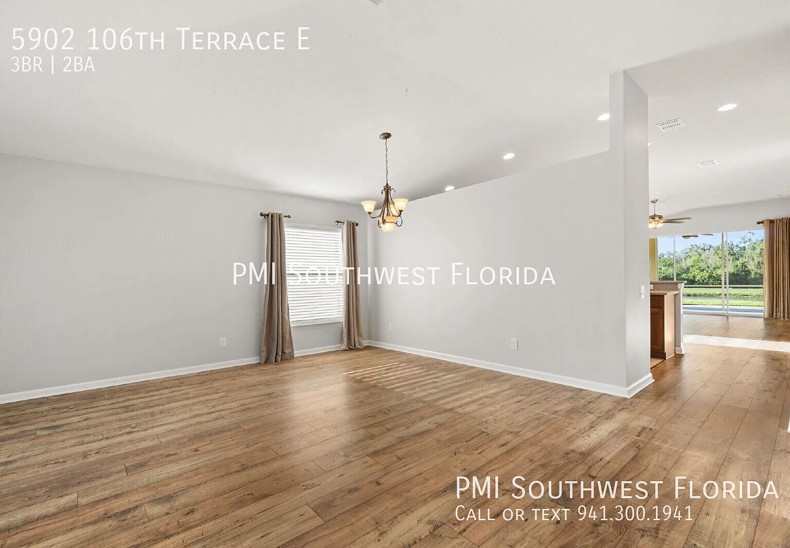 3BR/2BA Harrison Ranch Home | Private Views of the Lake and Preserve! — Photo 4