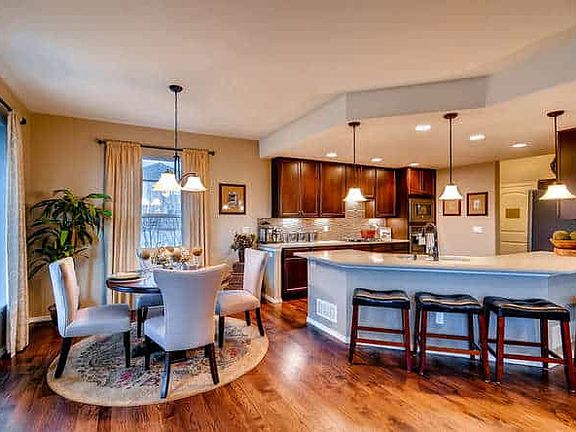 Kitchen and Eating Area - Model Home