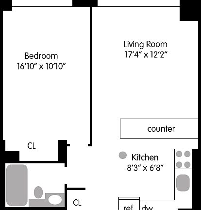 5th image of 301 Cathedral Pkwy #6P