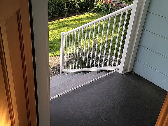 View from front door