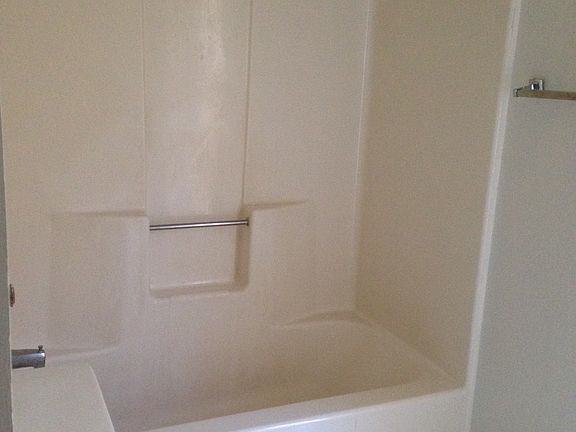 one of two full bathrooms