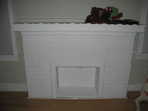 Faux Fireplace