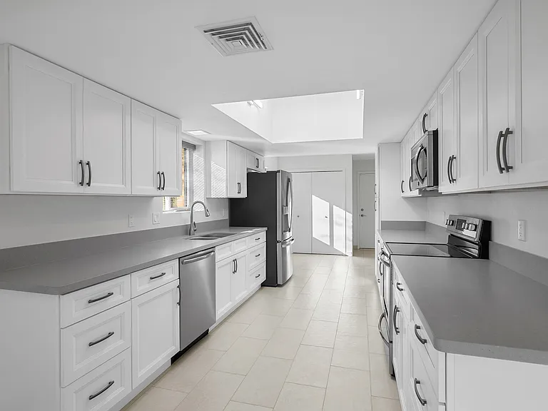 Kitchen from living room
