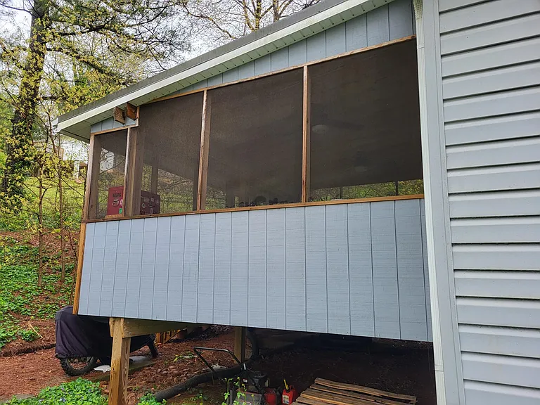 Exterior Back Porch