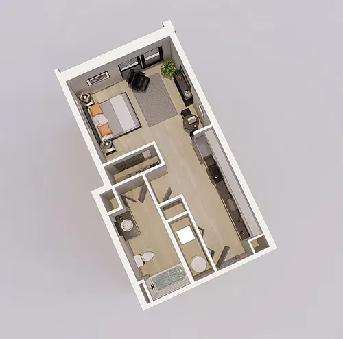 Floor plan The Redbud