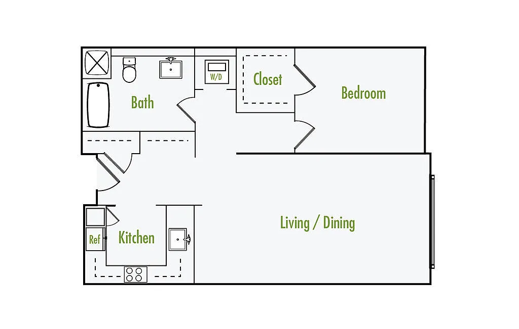Floor plan G