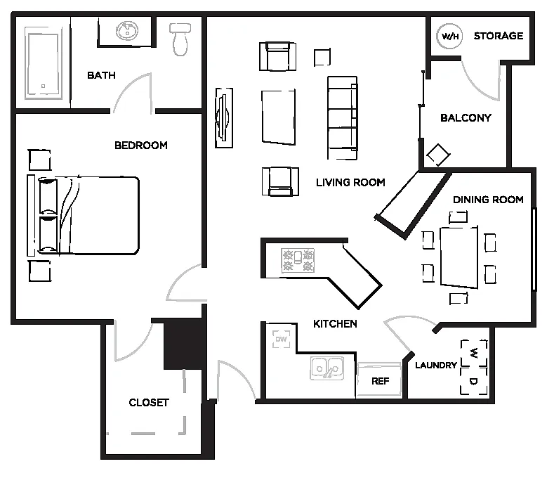 Floor plan Milano