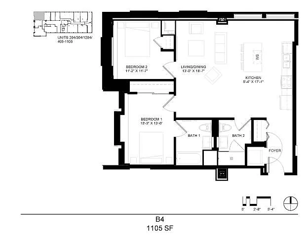 Floor plan B4