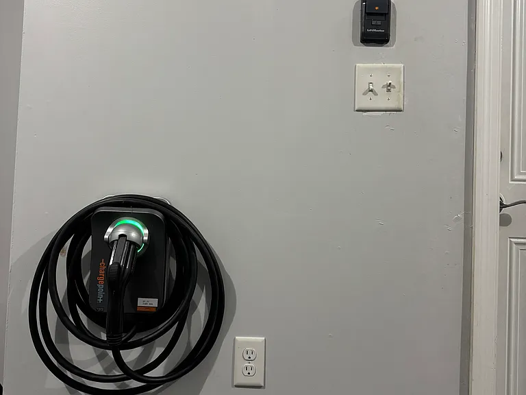 Chargepoint EV charger included