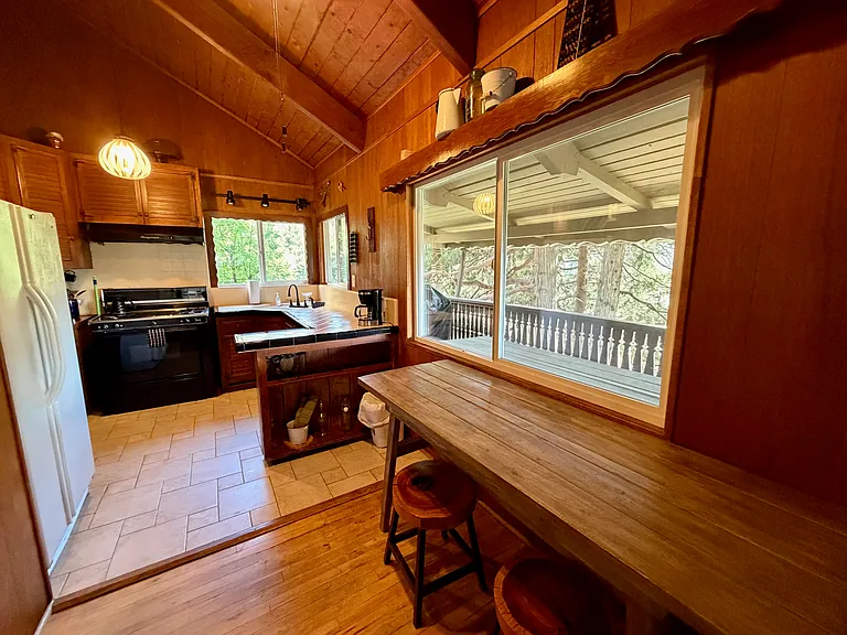 Kitchen with dining