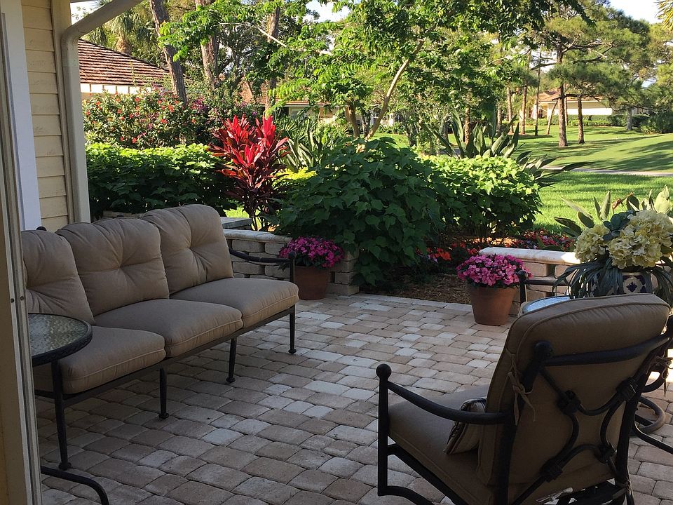 Back terrace