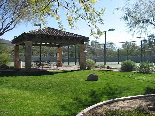 tennis courts