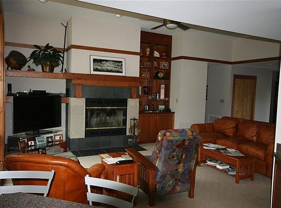 Living room from kitchen