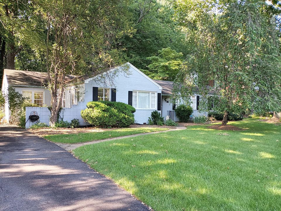 Front yard and entry and off street parking