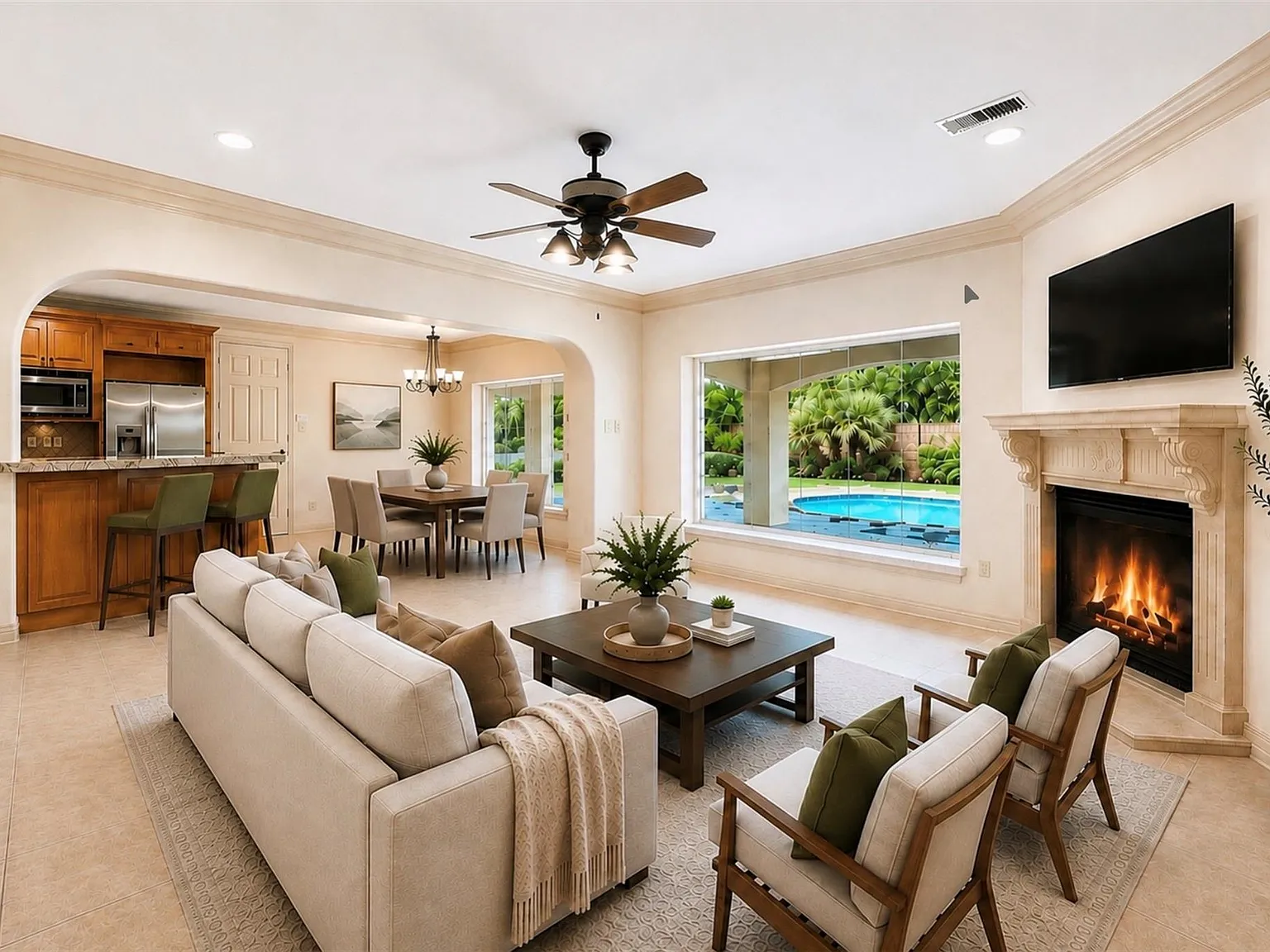 4 bed, 3.5 bath, 4398 sqft, $6,600 — Photo 4