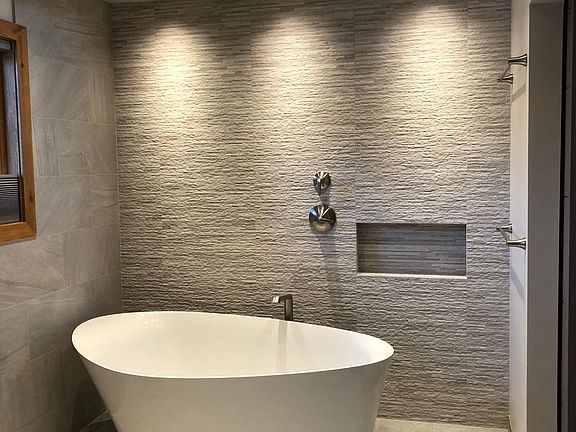 Master bath - newly remodeled