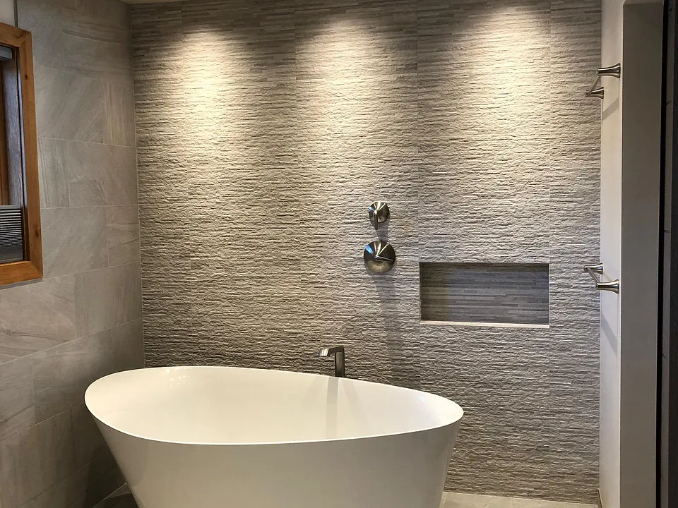 Master bath - newly remodeled