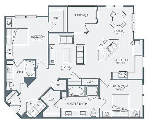 Floor plan B2