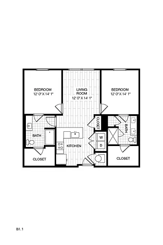 Floor plan B11