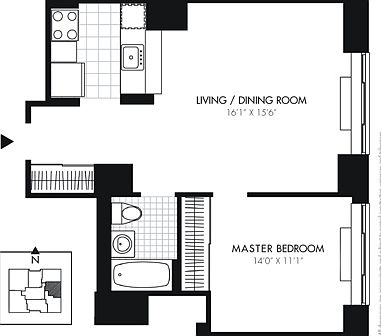 2nd image of 33 W End Ave APT 16B