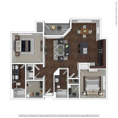 Floor plan Downtown