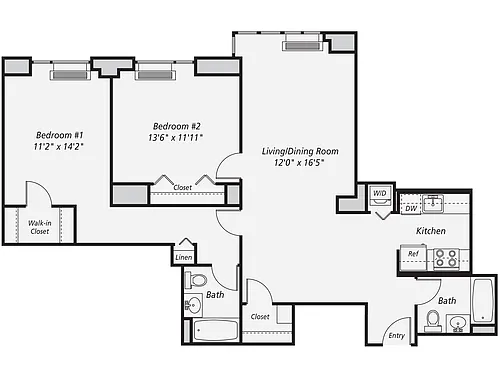 Floor plan B6