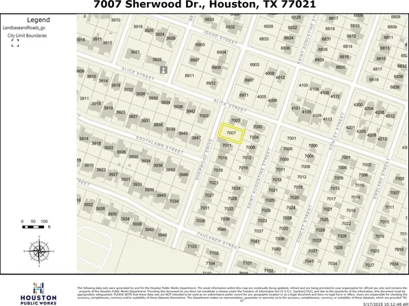 7007 Sherwood Dr, Houston, TX 77021