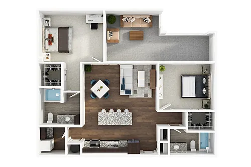 Floor plan B3