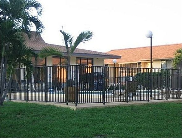 clubhouse and pool