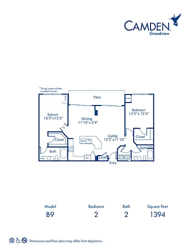 Floor plan B9