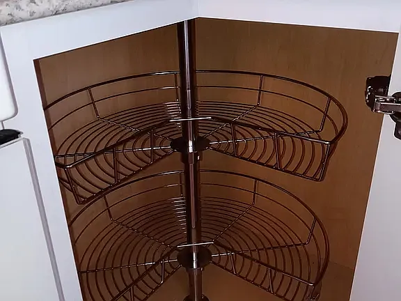 Lazy Susan for even more storage