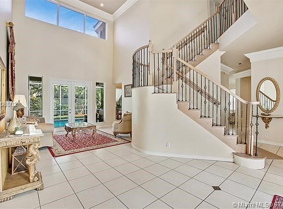 Grand Staircase and Formal Living Room