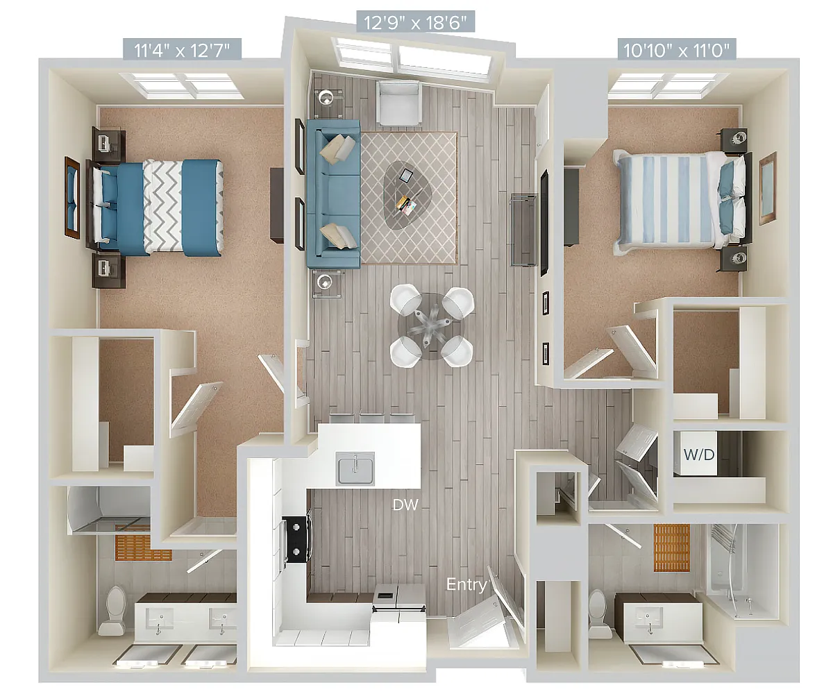 Floor plan B5-1106