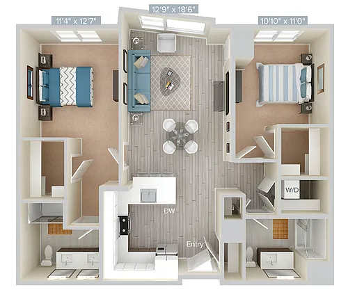 Floor plan B5-1106