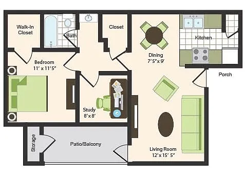 Floor plan C