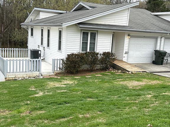 upper unit with garage and patio