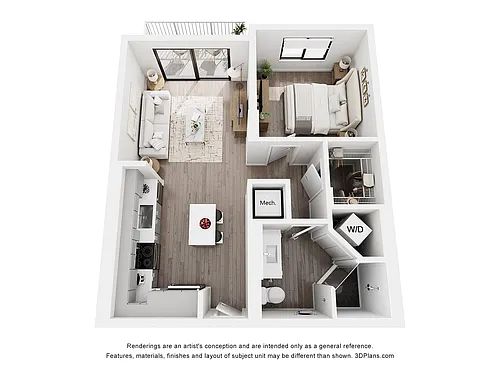 Floor plan A1 WF3