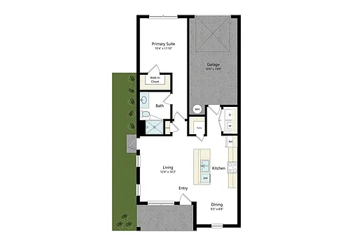 Floor plan Parsley