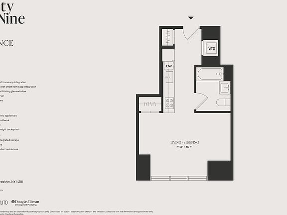 2nd image of 89 Dekalb Ave #19G