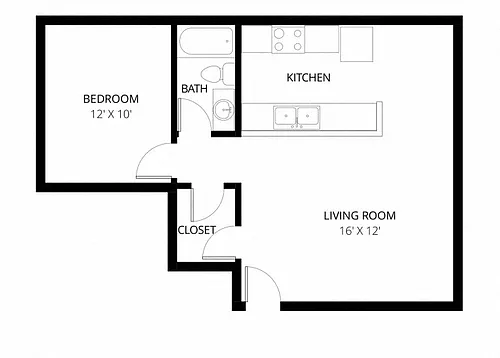 Floor plan Cottonwood (Lake St)