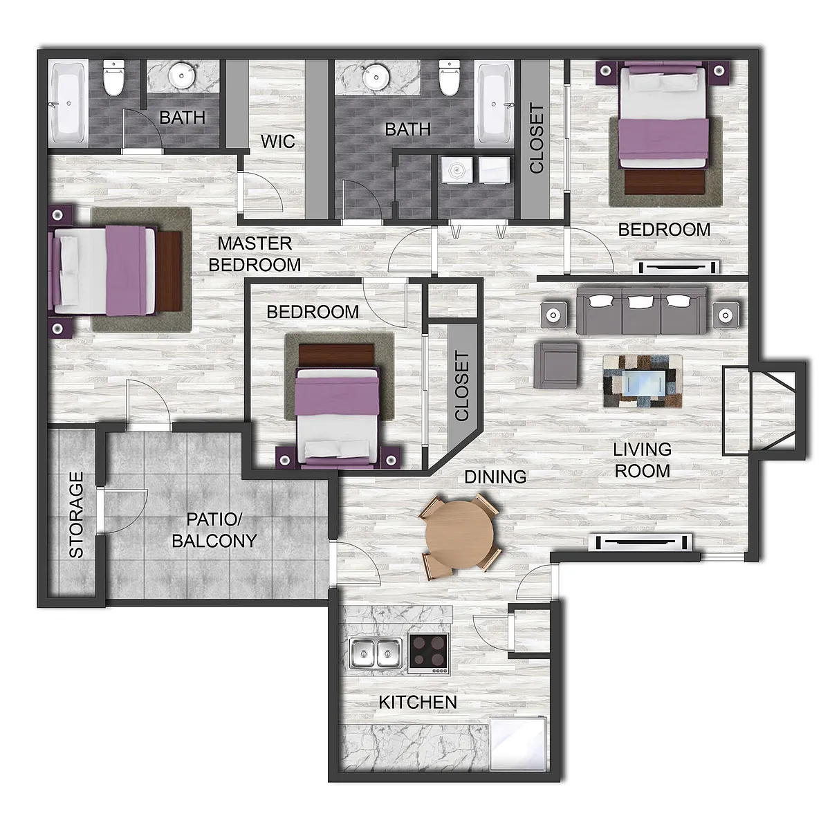 Floor plan C1