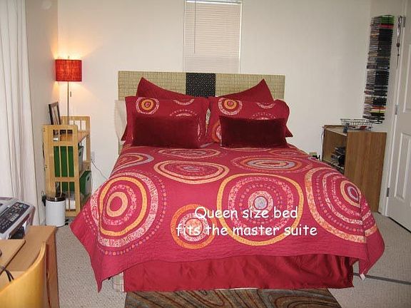 Large master suite